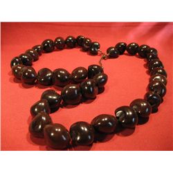 COSTUME JEWELRY ARTISAN BEADED SEED NECKLACE