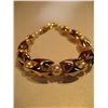 Image 2 : COSTUME JEWELRY GOLD TONE BRACELET WITH PEARL BEADS
