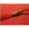Image 3 : COSTUME JEWELRY ARTISAN RED BEADED HANDCRAFTED NECKLACES