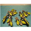 Image 1 : COSTUME JEWELRY LOT OF RHINESTONE EARRINGS