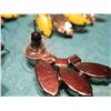 Image 3 : COSTUME JEWELRY LOT OF RHINESTONE EARRINGS