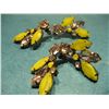 Image 1 : COSTUME JEWELRY LOT OF RHINESTONE EARRINGS