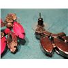 Image 3 : COSTUME JEWELRY LOT OF RHINESTONE EARRINGS