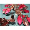 Image 2 : COSTUME JEWELRY LOT OF RHINESTONE EARRINGS