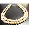 Image 2 : COSTUME JEWELRY BEADED PEARL STYLE NECKLACE