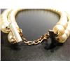 Image 3 : COSTUME JEWELRY BEADED PEARL STYLE NECKLACE