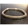 Image 1 : COSTUME JEWELRY SILVER TONE SNAKE STYLE BRACELET