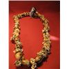 Image 2 : COSTUME JEWELRY ARTISAN HAND BEADED SHELL WITH SEED NECKLACE