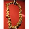 Image 3 : COSTUME JEWELRY ARTISAN HAND BEADED SHELL WITH SEED NECKLACE