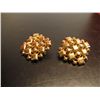 Image 2 : COSTUME JEWELRY GOLD TONE CLIP ON EARRINGS