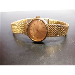 COSTUME JEWELRY SEIKO GOLD TONE MENS WATCH