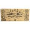 Image 1 : 1858 $20 BANK OF AUGUSTA, GA