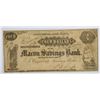 Image 1 : 1863 $4 MACON SAVINGS BANK