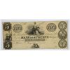 Image 1 : 18-- $5 BANK OF AUGUSTA, GA