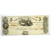Image 1 : 1845 $5 STONINGTON BANK CT