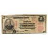 Image 1 : 1902 $5 NATIONAL CHICAGO, IL #2894 (RED SEAL) VG