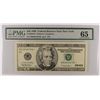 Image 1 : 1999 $20.00 FEDERAL RESERVE ( STAR ) NOTE,  PMG-65