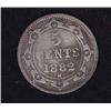Image 2 : 1882 Newfoundland Five Cent