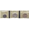 Image 1 : Lot of 3 Newfoundland Graded Coins