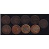 Image 1 : Lot of 9 One Cent