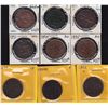 Image 1 : Lot of 9 One Cent