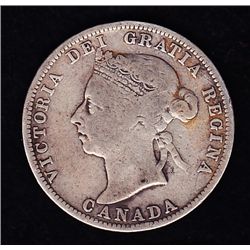 1889 Twenty Five Cent