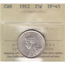 1912 Twenty Five Cent