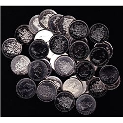 Lot of 39 Fifty Cent Coins