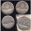 Image 1 : Lot of 4 Silver Dollars