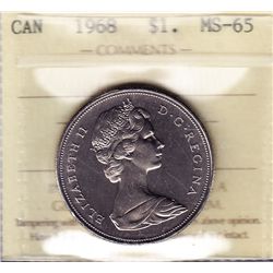 1968 One Dollar