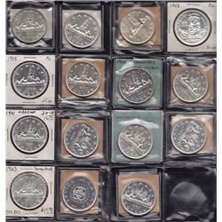 Lot of 15 Silver Dollars