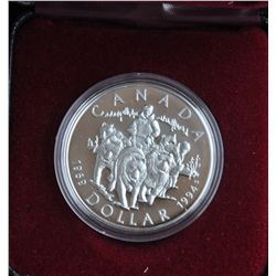 1994 Cased Proof Silver Dollar