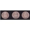 Image 2 : Lot of 3 1915 Denmark 1 Crone