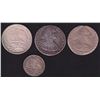 Image 1 : Lot of 4 Mexican Silver Coins