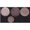 Image 2 : Lot of 4 Mexican Silver Coins