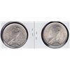 Image 2 : Lot of 2 1922 Peace Dollars