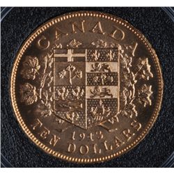 1913 Canadian Ten Dollar Gold