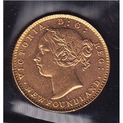 1888 Newfoundland $2 Gold