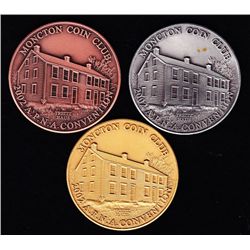 Lot of 3 2002 APNA Convention Medals