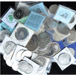 Lot of 100 Miscellaneous Trade Dollars
