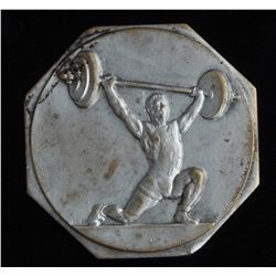 1953 Weight Lifting Medal