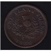 Image 2 : 1832 Province of Nova Scotia One Penny Token