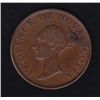 Image 1 : 1843 Province of Nova Scotia Half Penny Token