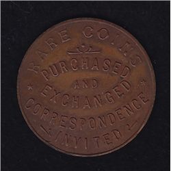 Numismatist Card.