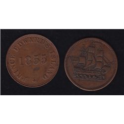 Lot of 2 Prince Edward Island Tokens