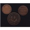 Image 2 : Lot of 3 Colonial Tokens