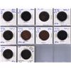 Image 1 : Lot of ten Bank Of Upper Canada Half Penny Tokens, BR 720.