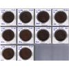 Image 1 : Lot of ten Bank Of Upper Canada Penny Tokens, BR 719.