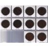 Image 2 : Lot of ten Bank Of Upper Canada Penny Tokens, BR 719.