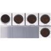 Image 2 : Lot of five Bank Of Upper Canada Penny Tokens, BR  719.